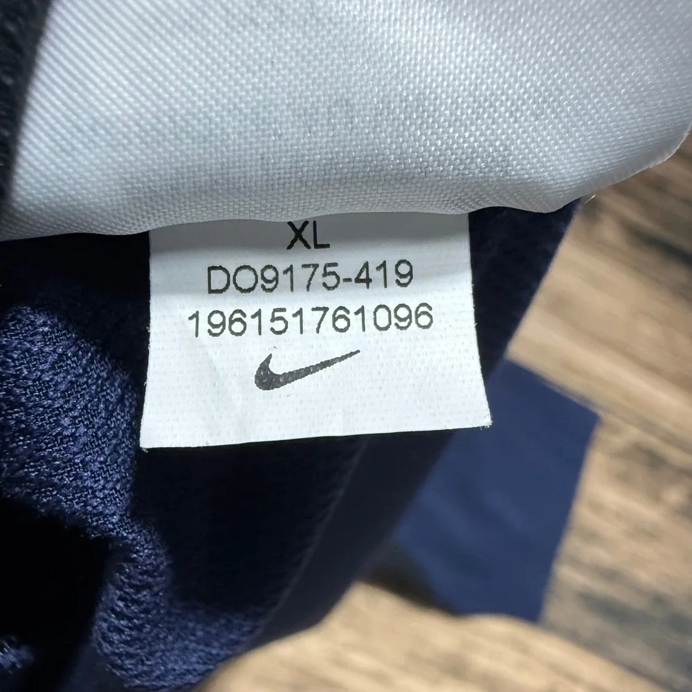 Nike USA Baseball Training Top Mens XL Navy Blue Pullover Cage Jacket DO9175-419